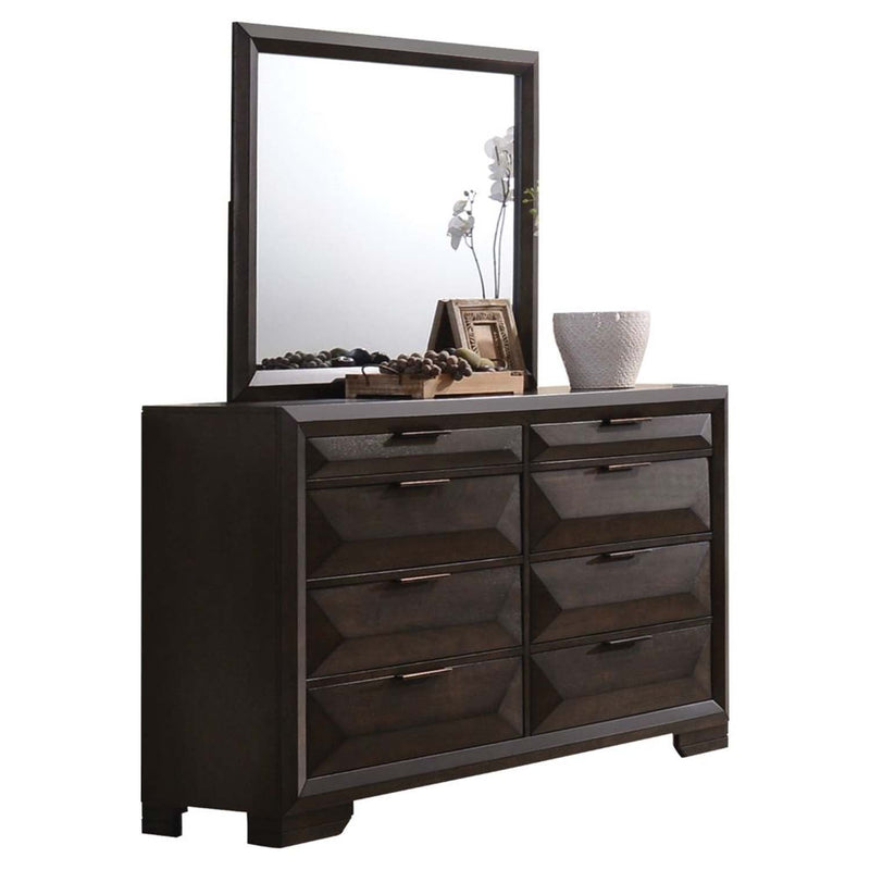 Merveille 39"x35" Mirror, Espresso Finish Acme