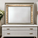Skylar 49"x37" Mirror w/Led, Dark Champagne Finish Acme
