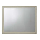 Carine 45"x35" Mirror, Champagne Finish Acme