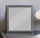 Louis Philippe 36"x38" Mirror, Dark Gray Finish Acme
