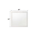 Chelsie 37"x41" Mirror, White Finish Acme