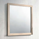 Miquell 40"x40" Mirror, Natural Finish Acme