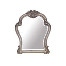 Dresden 46"x46" Mirror, Vintage Bone White Finish Acme