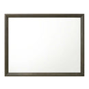 Ilana 45"x35" Mirror, Gray Finish Acme