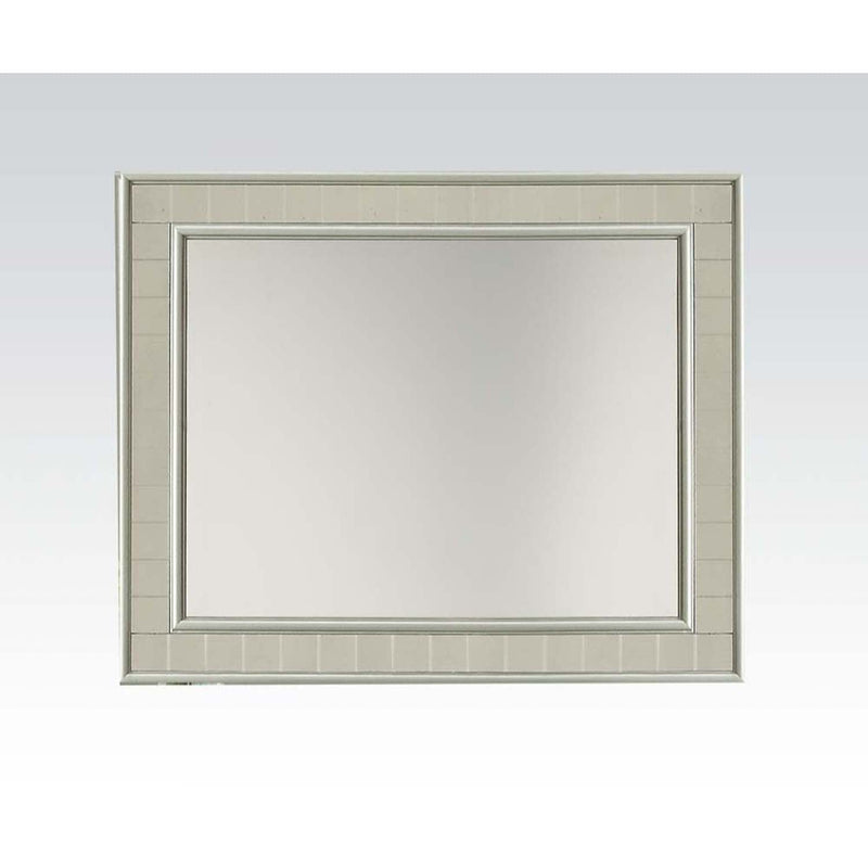 Francesca 35"x29" Mirror, Champagne Finish Acme