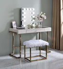 Asa Accent 16"x24" Mirror, White Finish Acme