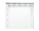 Dominic Accent 32"x28" Mirror, Mirrored Acme