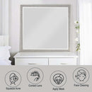 Sliverfluff 38"x36" Mirror, Mirrored & Champagne Finish Acme