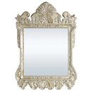 Vatican 44"x61" Mirror, Champagne Silver Finish Acme