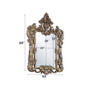 Constantine 43"x60" Mirror, Brown & Gold Finish Acme