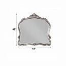 Ariadne 47"x45" Mirror, Antique Platinum Finish Acme