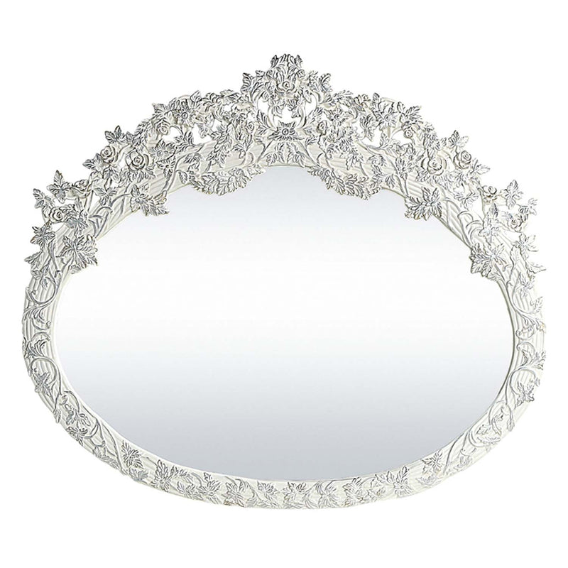Vanaheim 69"x58" Mirror, Antique White Finish Acme