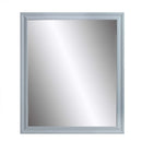 Gaines 34"x39" Mirror, Gray High Gloss Finish Acme