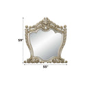 Danae 55"x59" Mirror, Champagne & Gold Finish Acme
