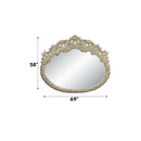 Sorina 69"x57" Mirror, Antique Gold Finish Acme
