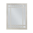 Varian 40"x31" Mirror, Silver & Mirrored Finish Acme