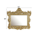 Bernadette 61"x44" Mirror, Gold Finish Acme