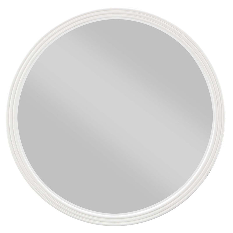 Carena 33"x33" Mirror, White Finish Acme