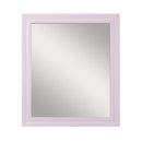 Gaines 34"x39" Mirror, Pink High Gloss Finish Acme