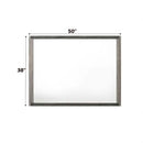 Jehoram 50"x38" Mirror, Gray Finish Acme