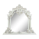 Vanaheim 59"x54" Mirror, Antique White Finish Acme