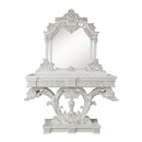 Vanaheim 59"x54" Mirror, Antique White Finish Acme