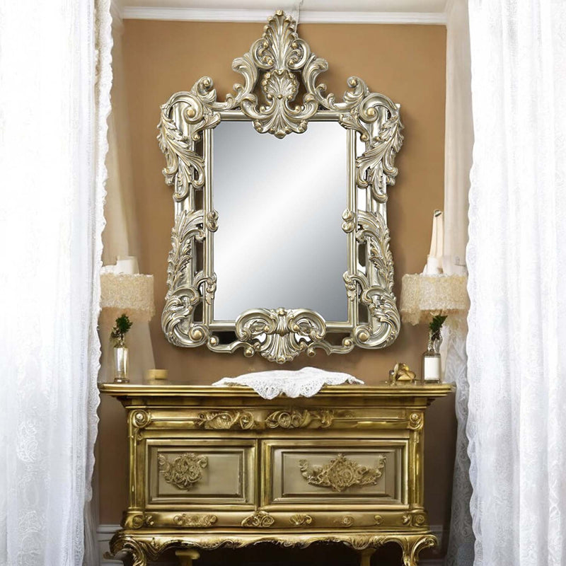 Sorina 41"x59" Mirror, Antique Gold Finish Acme