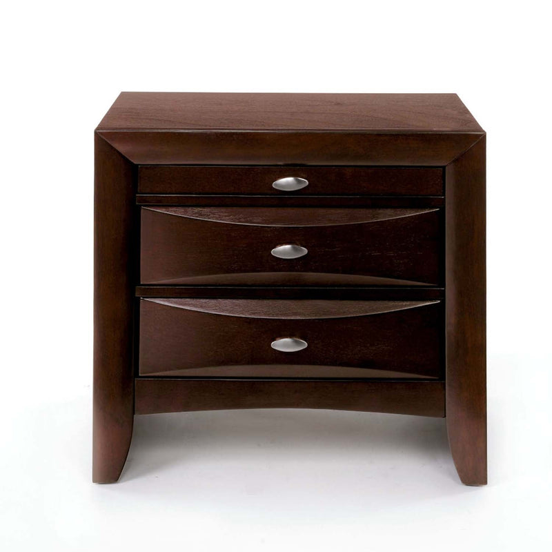 Ireland Nightstand, Espresso Finish Acme