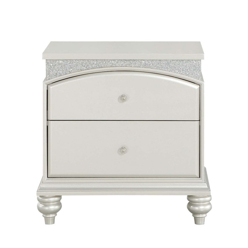Maverick Nightstand, Platinum Finish Acme