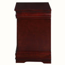 Louis Philippe Nightstand, Cherry Finish Acme