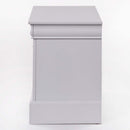 Louis Philippe III Nightstand, White Finish Acme