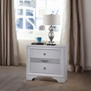 Naima Nightstand, White Finish Acme