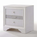 Naima Nightstand, White Finish Acme