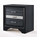 Naima Nightstand, Black Finish Acme