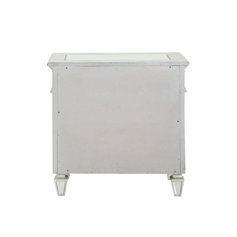 Varian Nightstand, Mirrored Acme