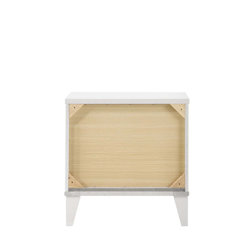 Chelsie Nightstand, White Finish Acme
