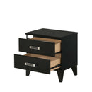 Chelsie Nightstand, Black Finish Acme