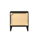 Chelsie Nightstand, Black Finish Acme