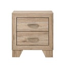Miquell Nightstand, Natural Finish Acme