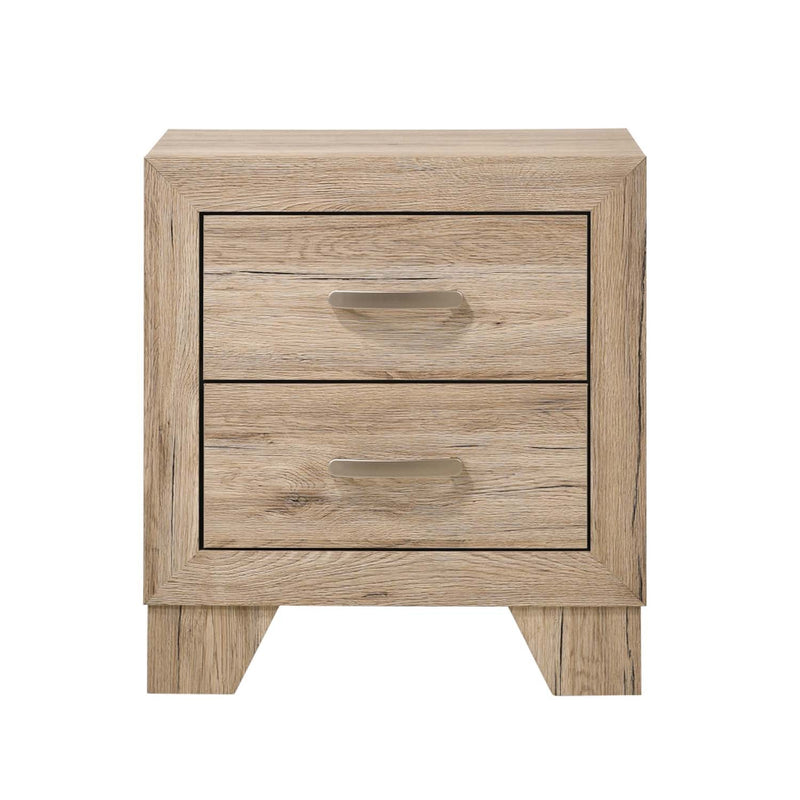 Miquell Nightstand, Natural Finish Acme