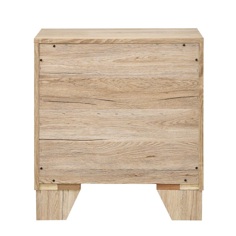 Miquell Nightstand, Natural Finish Acme