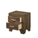 Miquell Nightstand, Oak Finish Acme