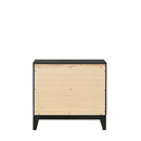 Haiden Nightstand, Weathered Black Finish Acme