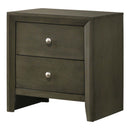 Ilana Nightstand, Gray Finish Acme