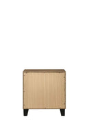 Morales Nightstand, Rustic Oak Finish Acme