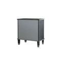 House Beatrice Nightstand, Charcoal & Light Gray Finish Acme