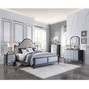 House Beatrice Nightstand, Charcoal & Light Gray Finish Acme