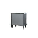 House Beatrice Nightstand, Charcoal & Light Gray Finish Acme