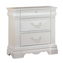Estrella Nightstand, White Finish Acme