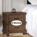Adams Nightstand, Antique Oak Finish Acme